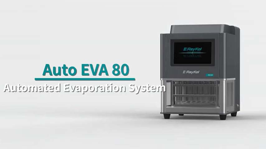 RayKol Auto EVA 80 système automatisé d'évaporation d'azote